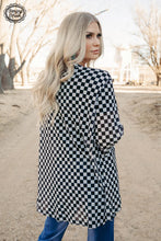 Load image into Gallery viewer, ROUND THE TRACK KIMONO