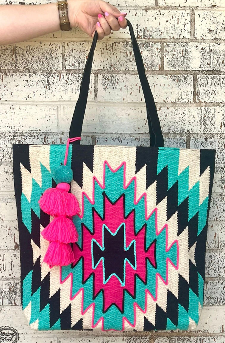 MEET ME IN MONTANA XL TOTE