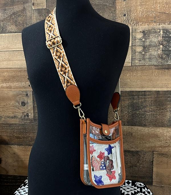 BROWN STADIUM CROSS BODY