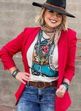 Load image into Gallery viewer, CALLIE ANN BOOT SCOOTIN’ BOOGIE TEE
