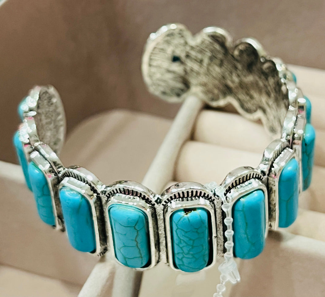 TURQUOISE CUFF BRACELET