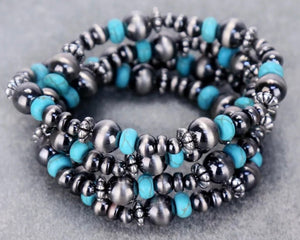 Navajo and Turquoise Bracelet