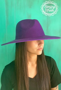 THE ABBY HAT*PURPLE