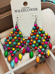 MULTI DROP EARRINGS